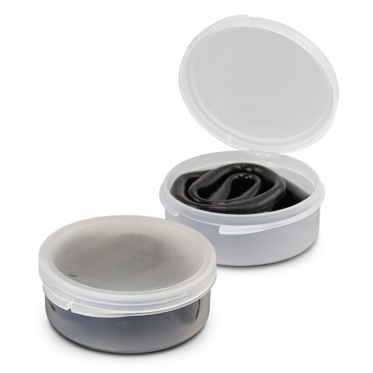 Case With Silicone Straws Black